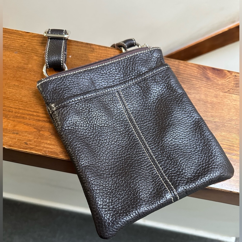 Roots crossbody Brown bag